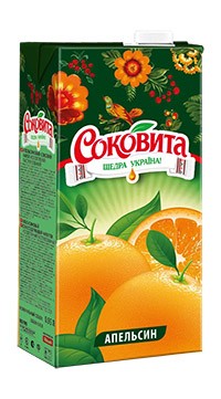 Сок СОКОВИТА Апельсин 0,95л