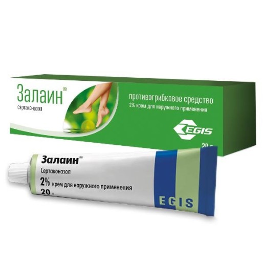Залаин крем 2% 20г (Сертоконазол)