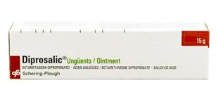Дипросалик 15г мазь (Бетаметазон + Салициловая к-та)