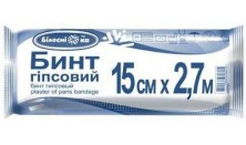 Бинт гипсовый 15см х 2,7 м Белоснежка