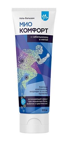 Сабельник и Мята МиоКомфорт гель-бальзам 100мл