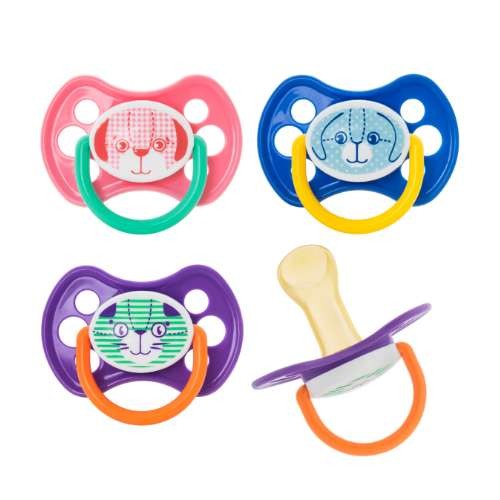 Соска-пустышка Зверята латексная (6+мес)