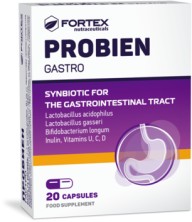 FORTEX - Пробиен Гастро №20 капс.(Синбиотик)