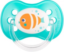 CANPOL - Пустышка силиконовая В круглая Подводный Мир