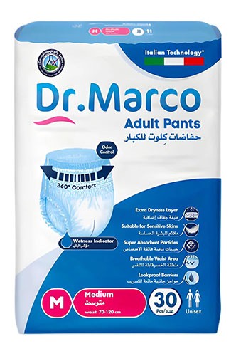 Подгузники - трусики Др.МАРКО Medium №30 (80-120cм)