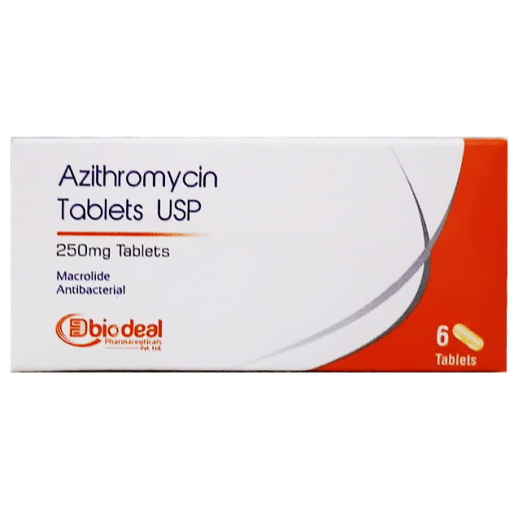 Азитромицин 250мг №6 таб.