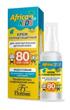 Солнце Крем солнцезащитный Флоресан Africa Kids SPF 80 50мл (водостойкий) Ф-404b