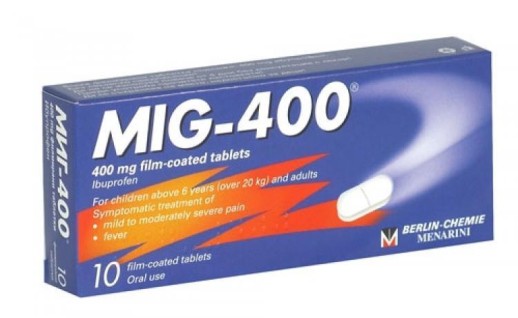 Миг 400мг №10 таб. (Ибупрофен)