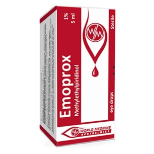 Эмопрокс 1% 5мл глазные капли (Метилэтилпиридинол)