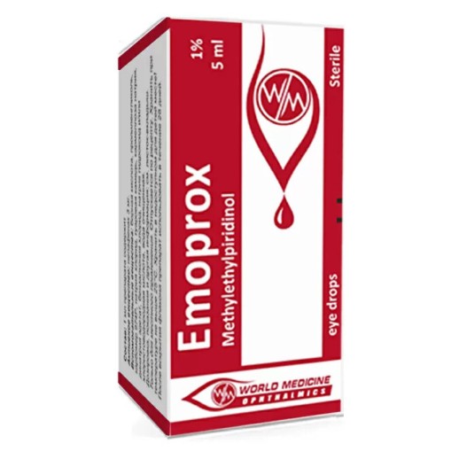 Эмопрокс 1% 5мл глазные капли (Метилэтилпиридинол)