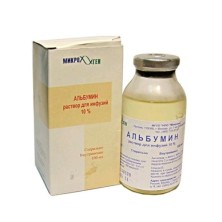 Альбумин (донорский) 10% 100мл р-р для инфузий