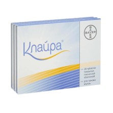 Клайра №28 таб. (пероральный контрацептив)