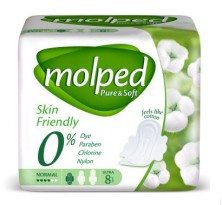 Прокладки Молпед Pure & Soft (4 к) Normal №8
