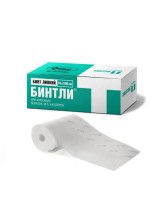 Бинт Липкий 10 х 200 см Бинтли-Т (пластырь для фиксации повязок, игл, катетеров)