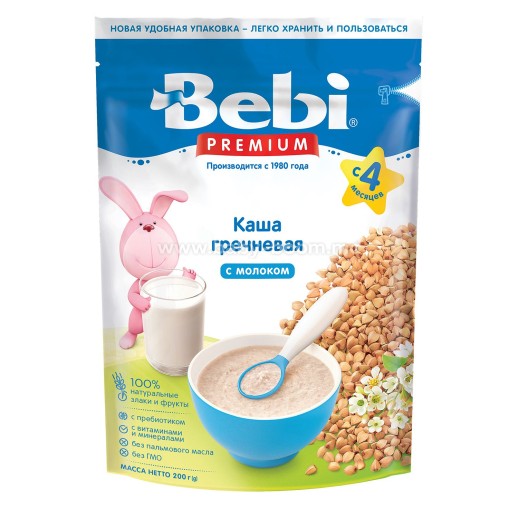Bebi каша гречневая молочная 200г