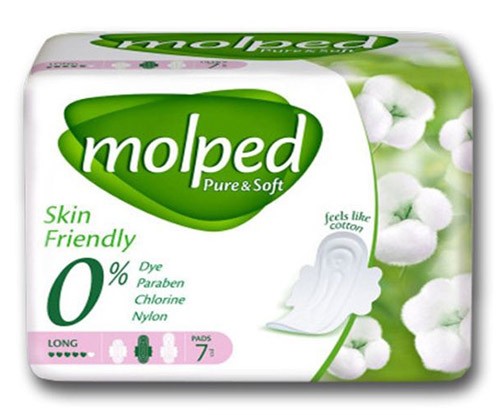 Прокладки Молпед Pure & Soft (5 к) Long №7