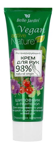Белла Жардин крем для рук Регенерирующий 85мл (Шиповник +Д-пантенол)
