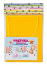 Клеенка подкладная мед.с ПВХ покрытием 0,7м х 1,0м (окантовка с тесьмой, цветная)