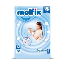 Подгузники Молфикс Comfort ДЖАМБОпак 3 №60 Миди