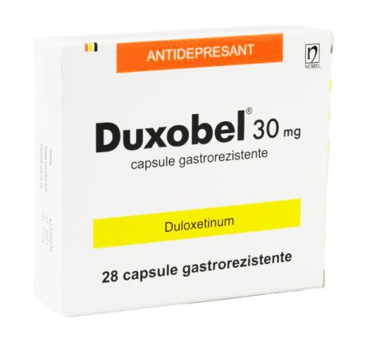 Дуксобел 30мг №28 капс. (Дулоксетин)
