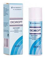 Оксикорт 32,25г спрей (суспензия) наружн.