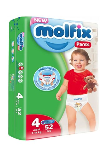 Подгузники - трусики Молфикс Pants Джамбо 4 №52 Макси