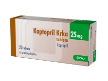 Каптоприл 25мг №20 таб. KRKA