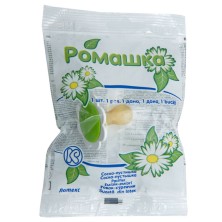 Соска-пустышка Ромашка тип 2-А латексная (в индивидуальной упаковке)