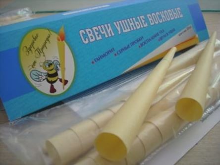 Свечи ушные восковые детские №6 (конус)