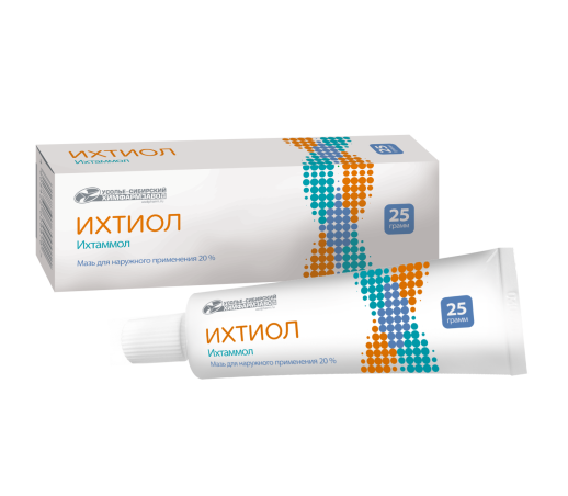 Ихтиоловая мазь 20% 25г