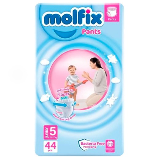 Подгузники - трусики Молфикс Pants Джамбо 5 №44 Юниор