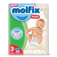 Подгузники - трусики Молфикс Pants Джамбо 3 №60 Миди
