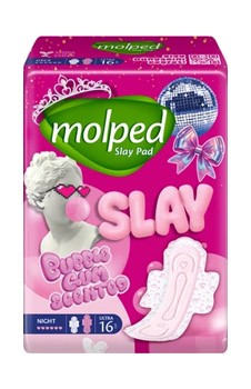 Прокладки Молпед Slay Ped Super Econom (6кап) Night №16