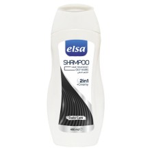 Шампунь ELSA OILY HAIRS 2в1 для жирных волос 400мл