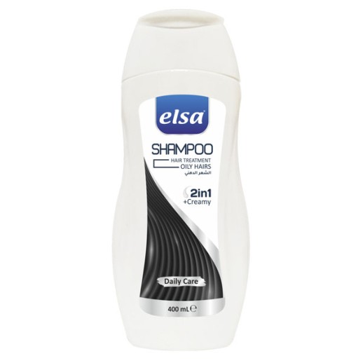 Шампунь ELSA OILY HAIRS 2в1 для жирных волос 400мл