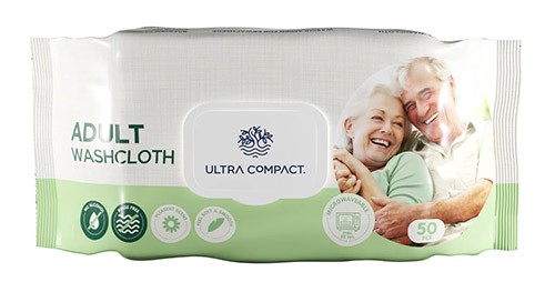 Салфетки влажные Ultra compact №50 для Взрослых