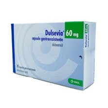 Дульсевия 60мг №30 капс. (Дулоксетин)