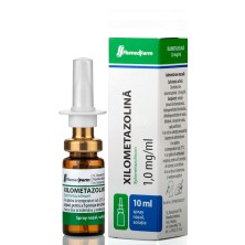 Ксилометазолин 0,1% 10мл спрей назальный