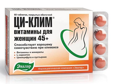 Ци-клим Витамины для Женщин 45+ №60 таб.