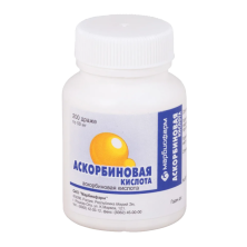 Аскорбиновая к-та 50мг №200 драже