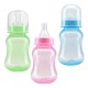 Бутылочка Курносики 125мл с силикон.соской молочной полипропиленовая приталенная арт.11132 (0+ мес)