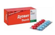 Дуовит №40 драже (11витаминов, 8 минералов)