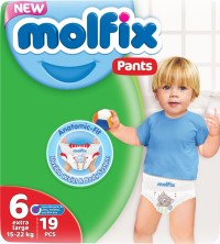 Подгузники - трусики Молфикс Pants Стандарт 6 №19 Экстра Лардж