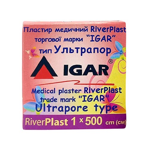 Лейкопластырь RiverPlast Igar 1 х 500cм
