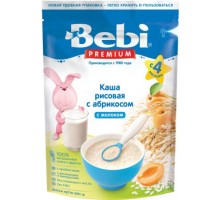 Bebi каша молочная рис-абрикос (200г)