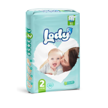 Подгузники LODY AIR Mini 2 №72 (3-6кг) JUMBO PACK