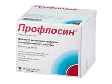 Профлосин 0,4мг №100 капс. (Тамсулосин гидрохлорид)
