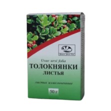 Толокнянки лист 50г сырье растительное измельченное