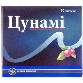 Цунами №60 капс (натуральный уросептик) БАД