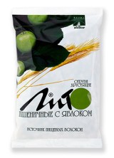 Отруби Лито пшеничные с Кальцием и Яблоком хрустящие 100г